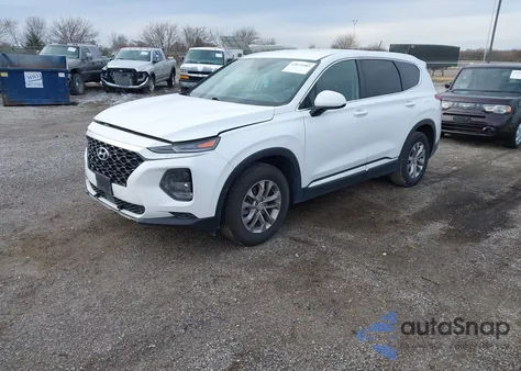 2019 Hyundai Santa Fe Se from USA, damaged, VIN 5NMS23AD3KH002575